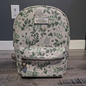 My Neighbor Totoro Leaf Print Backpack